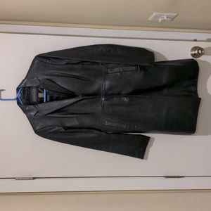 Banana Republic Black Leather Jacket